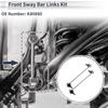 X Autohaux Front Stabilizer Bar Links No Bushing for VOLVO C30 2007 - 2013 No.K80880 2 Pcs
