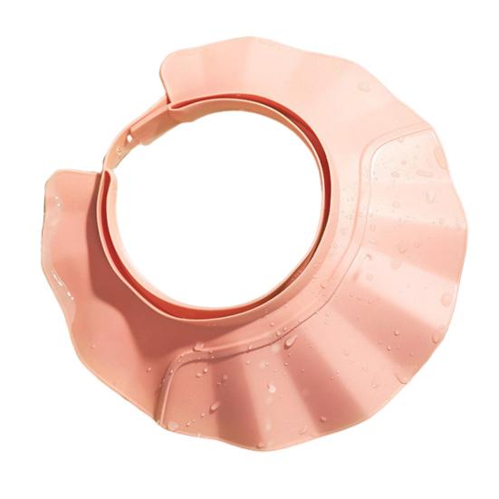 Adult Kids Shower Cap Shield Adjustable Bathing Head Hat Shampoo Visor Cap Soft Waterproof Hair Washing Shield for Head Ear Eye Protection
