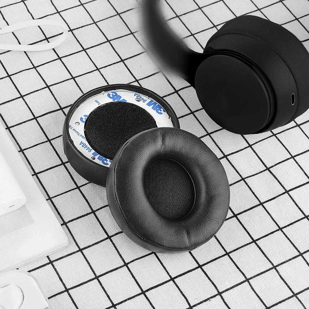 Suitable for Beats Solo Pro Wireless Headphones Replacement Leather Protein skin memory sponge headset Repair Parts