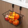 Grid Storage Baskets With Hooks, Over Cabinet Door Organizer,Wire Basket Hanging Cabinet Door Organizer Wire Basket Storage Pant
