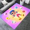 Wahre und das Regenbogenkönigreich Teppich für Wohnzimmer Schlafzimmer Zuhause Sofa Dekoration, Kinder spielen Rutschfeste Bodenmatte