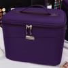 Portable Professional Makeup Case Large Capacity, Waterproof Travel Cosmetic Organizer With Lock