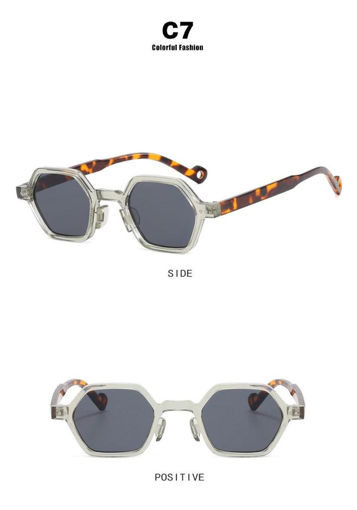 Kedun 2023 Irregular Polygon Sunglasses: European & American INS Fashion Trend