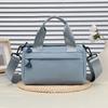 Summer new multi-purpose girls' small cloth bag shoulder crossbody portable casual female student multi-zipper cloth bag