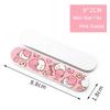 Cute Cartoon Mini Nail Files Portable Multi-functional Nail Polishing File Nail Shop Professional Durable Precise Manicure Tools