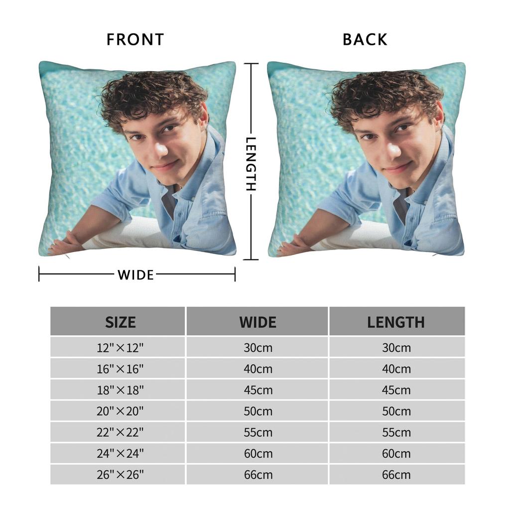 Kimi Antonelli Racing 12 Square Pillow Case Cushion Covers Novelty Polyester Decor Pillowcover For Home 45*45Cm