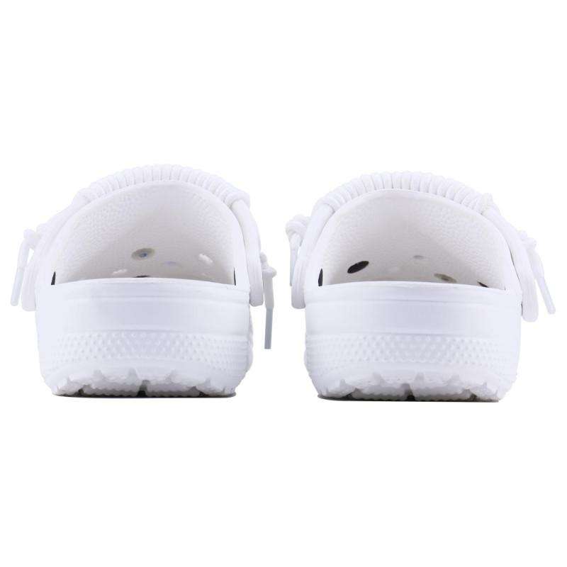 Crocs Classic clog Blue Puppy SDS Versatile Fashion Hole Shoes Unisex White
