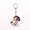 Kpop Demon Hunters Huntrix Saja Boys Keychains For Accessories Jewelry Rumi Zoey Jinu Mira Sold My Soul Keyrings Fans Gifts