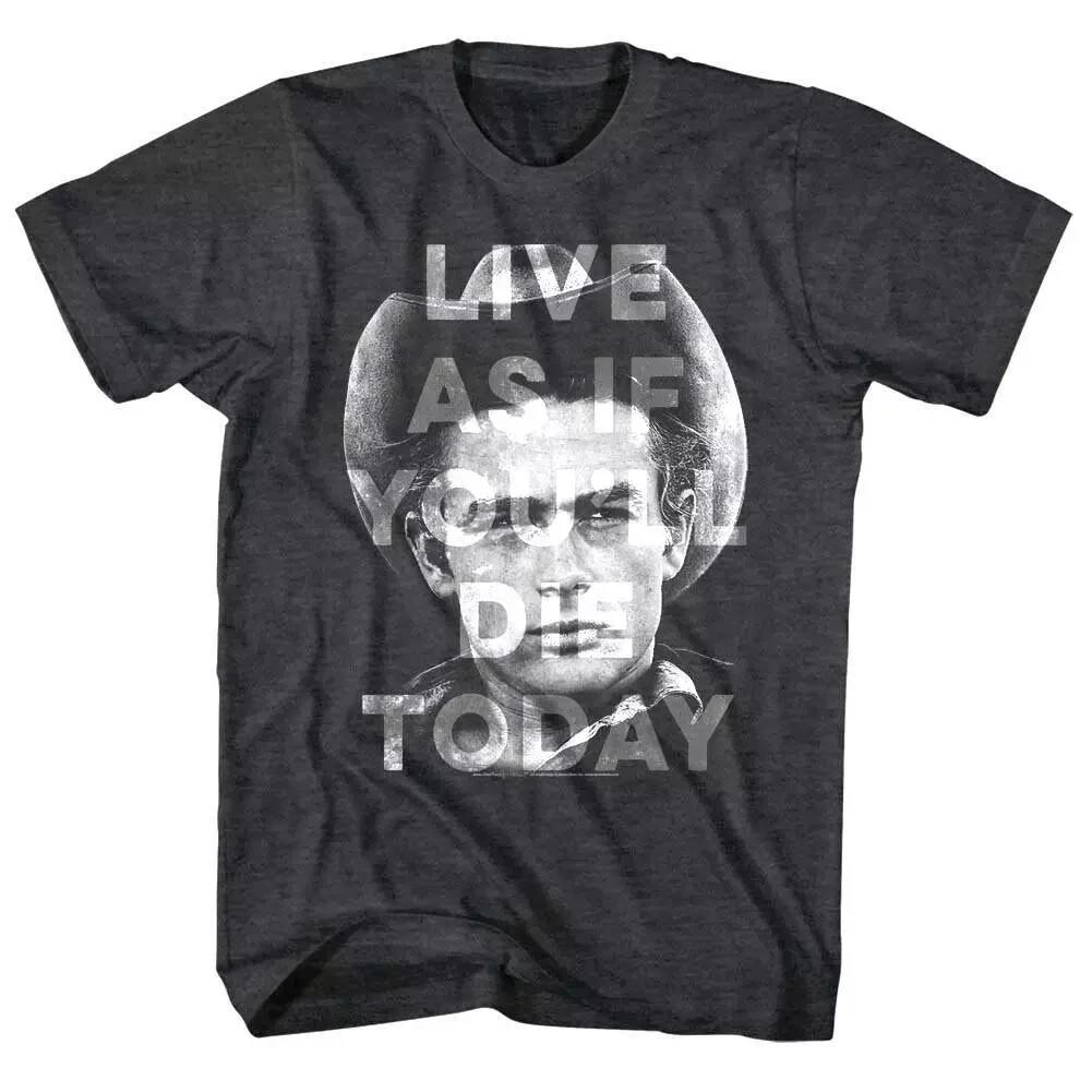 James Dean Live As If You ll Die Today Men T Shirt S