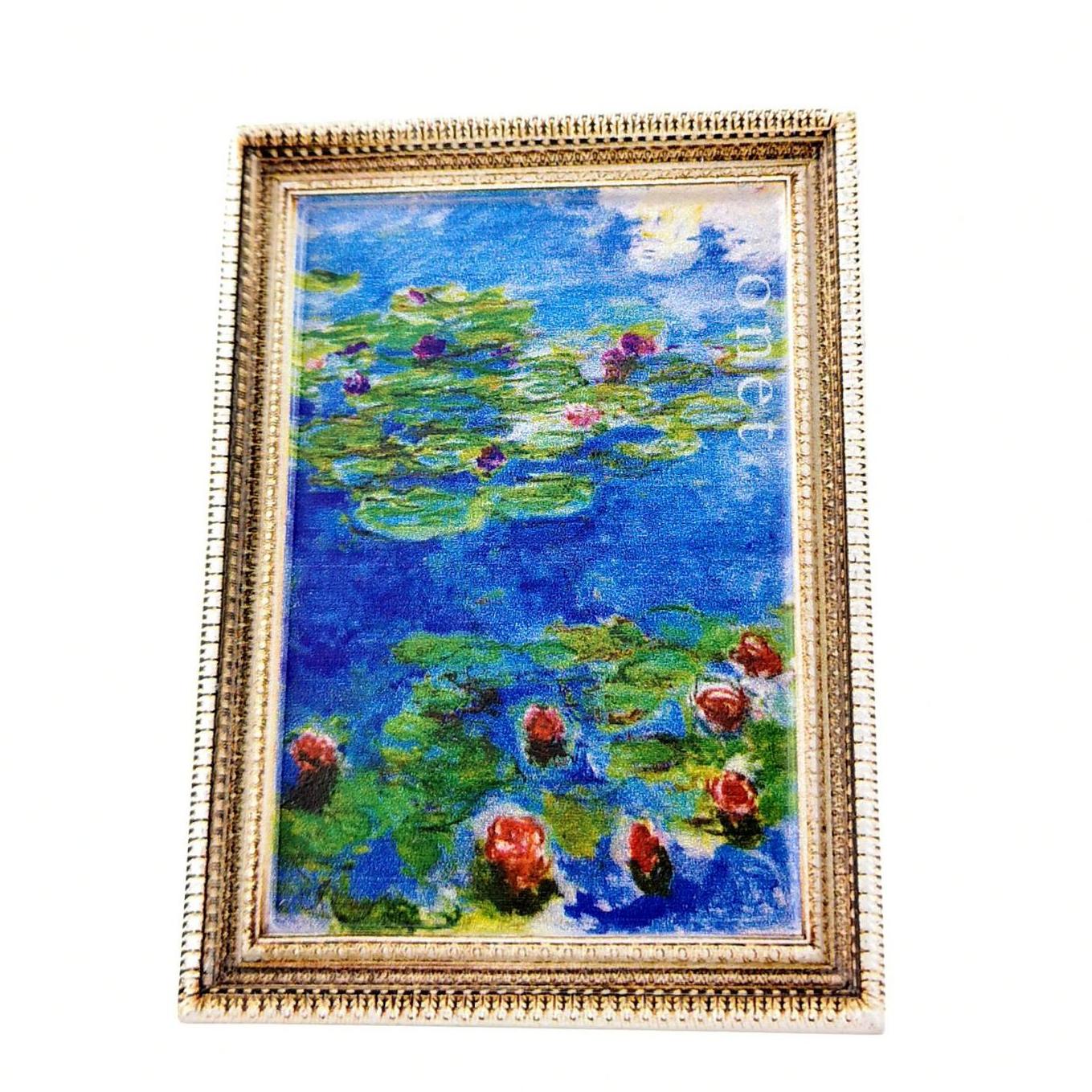 

Monet s Paintings Fridge Magnets Mini Monet s Famous Paintings Magnetic Stickers for Message Board Elegant Home Decor Nice Gifts