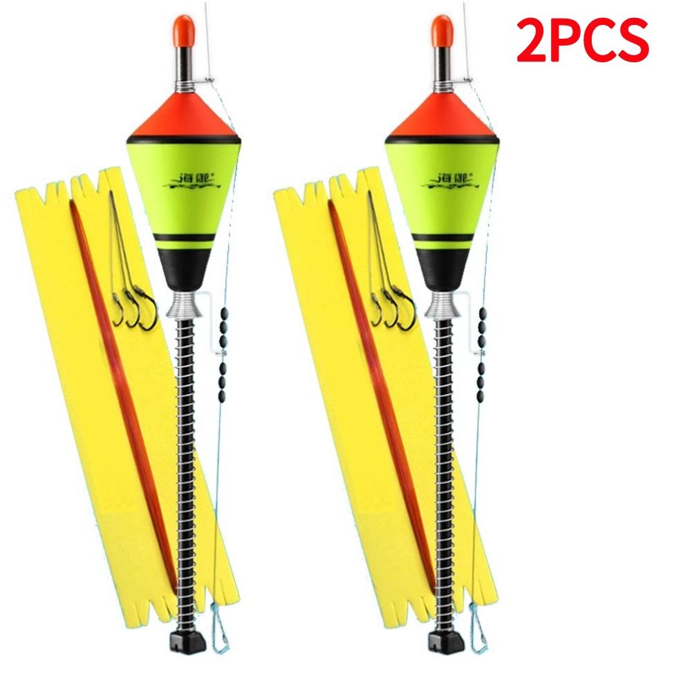 Portable Automatic Fishing Float Stainless Steel Fast Bobber Accessories High sensitivity for Fish Artifact Fishing Floats Set