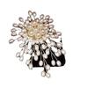 Elegant Handmade Pearl Brooch Corsage Pin Clothing Accessories Brooches and Body Jewelry