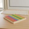 Addition Subtraction Multiplication Chart Wooden Arithmetic Table Thinking Skills