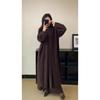 Women Three Piece Sets Long Sweater Vest Jumper Kintted Spring Autumn Winter Crochet Cardigan Y2k High Waist Skirt