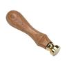 Craft Stamp Head with Handle Set for Seal Card Envelope Round Square Stamp Head for Craft Scrapbooking Embellishment