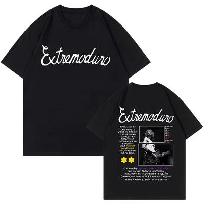 2026 Unisex Fashion Rock Band Extremoduro Print Short Sleeve T Shirt Men Women Graphic Vintage T-Shirt Y2k Hip Hop Tees Tops Clothes
