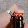 1-3Pcs Stainless Steel Finger Corkscrew Beer Bottle Opener Tool Versatile Ring-Shape Wine Bottles Open Bartender Tools
