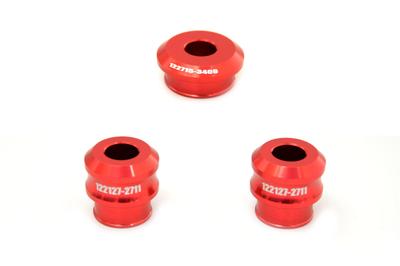 TERAMOTO H-SET06-01 Χρώμα Απόδοσης CT125 Hunter Cab (JA55/65) Μπροστινό/Πίσω Σετ, Κόκκινο