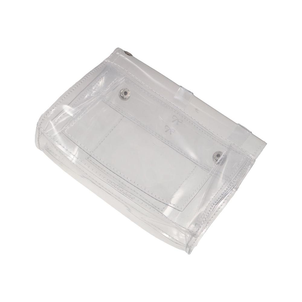 Large Capacity Pencil Case Transparent Stationery Bag Ladies Girls PVC Pencil Bag  Makeups