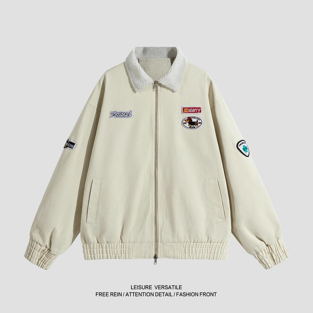 Pure Cotton Jacket for Men's New Jacket for Pilot Casual Men's Baseball Uniform for Autumn Men's Clothing