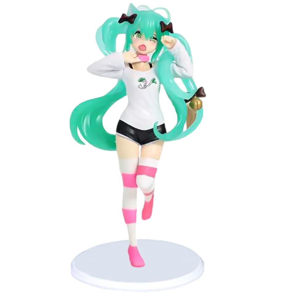 12Cm Desktop Cute Hatsune Miku Girls Toy Anime Gift Figure Toy Anime Game Pvc Action Figure Collectible Model Doll