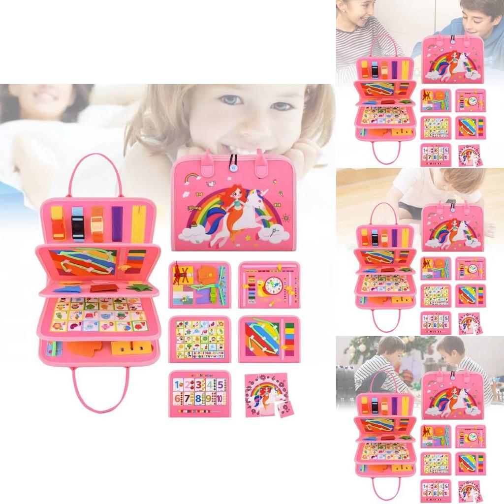 Premium Felt Toy Play Mat For Kids Interactive Learning Board Educational Activities