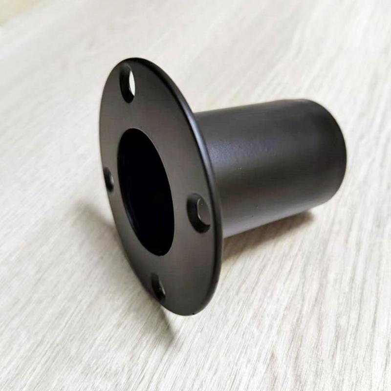 70mm Metal Speaker Stand Top Hat Heavy Duty Support Bracket For Stage Audios Equipment Durability Design Wide Compatibility