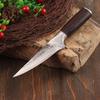 Stainless Steel Boning Knife Butcher Fish Fruit Vegetable Cutter Cleaver Kitchen Knives with Sheath