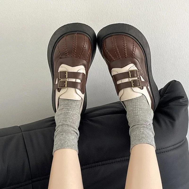 Women's Pumps 2024 New Black Matte Mary Jane Shoes Retro Soft Sole Fashion Versatile Bow Japanese Lolita Shoes Zapatos De Mujer