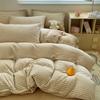 OLOEY Milk Velvet Thickened Winter 4-Piece Duvet Set