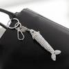 ANCHOVY KEYRING-SILVER