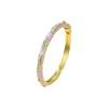 Elegant Open Cuff Bracelet Chinese Style Vintage Cloisonne Bangle Enamel Flower Bangle  Ladies