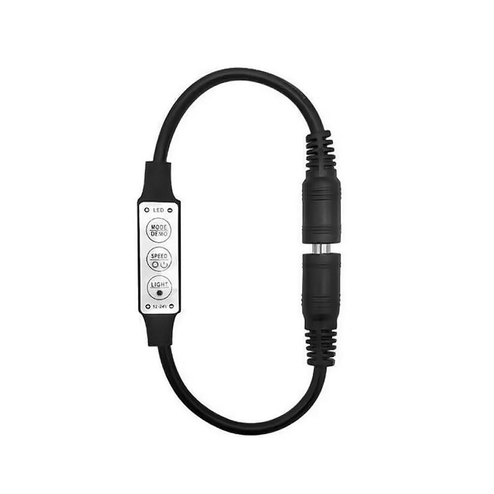 LED Single Color Mini Controller with Dimmer for 12-24V Light Strips