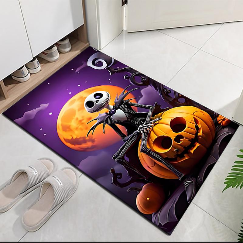 The Nightmare Before Christmas Printed Carpet, for Office Chair Living Room Bedroom Kitchen Room Decor Gifts.