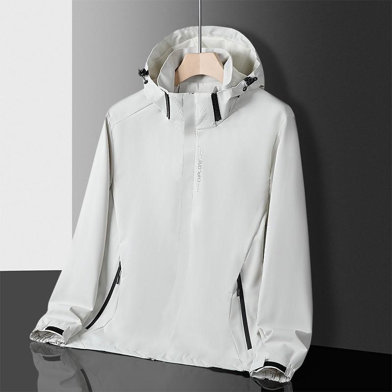 Mens Womens Lightweight Waterproof Windproof Hooded Outdoor Jacket Hiking Camping Cycling
