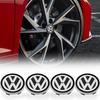 4Pcs Car Wheel Center Hub Center Cap Rim Hub Dustproof Cover Emblem For Lavida POLO Tiguan Passat Golf EOS Scirocco