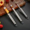 Edelstahl Core Remover Silber Obst Pip Birne Utensil Gemüse Werkzeug Obst Corer Hause