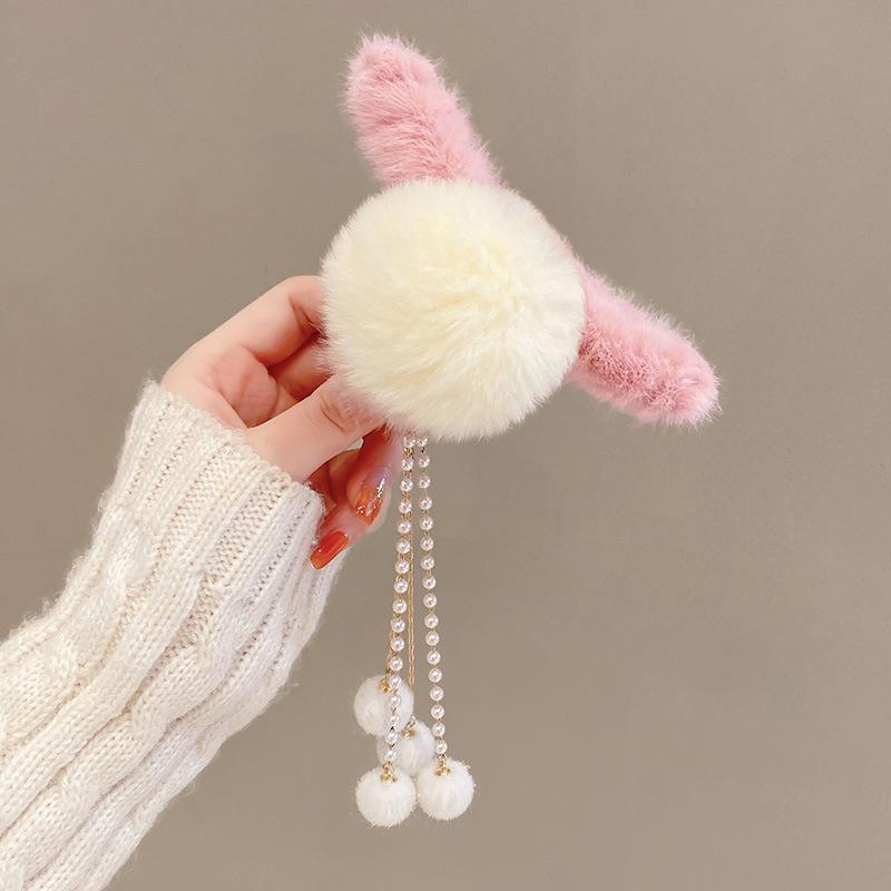 

Заколка для волос Головной убор Женская мода Искусственный мех Заколка для волос Акриловая Большая Заколка для волос Корея Для девушки Зима Краб Заколка Аксессуары для волос