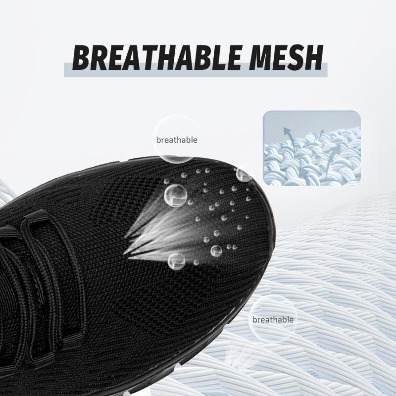 Fashion Fujeak Women Casual Shoes Breathable Walking Sports Shoes Outdoor Gym Lace Up Flat Sneakers Male White Athletic Jogging Shoes