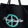 New sealed Peaceminusone x Joanne Friends Tote Bag black