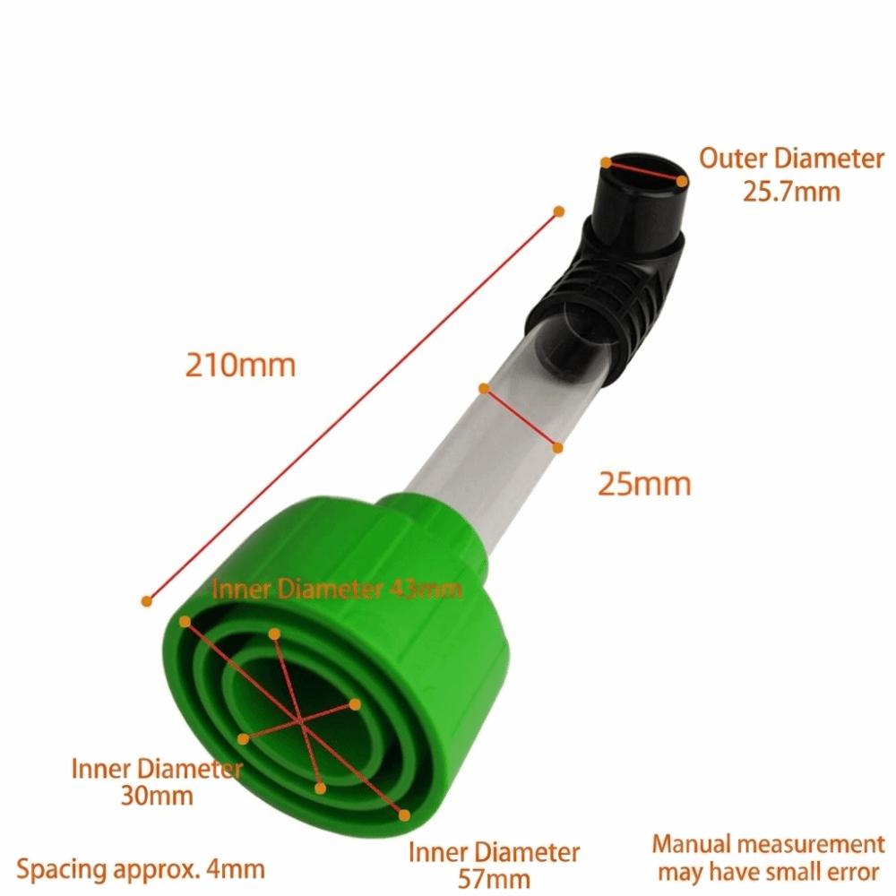 Wear Resistant Drain Line Cleaner Tool Universal Attachment HVAC Unclogging Adapter  Home Office