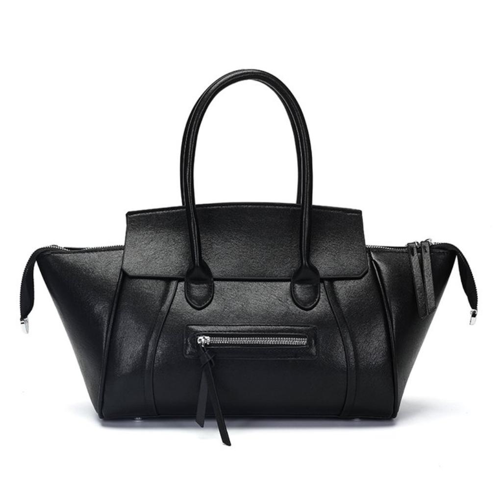 Xeie Thuk Shoulder Bag Women Faux Leather Multi Compartment Office Daily