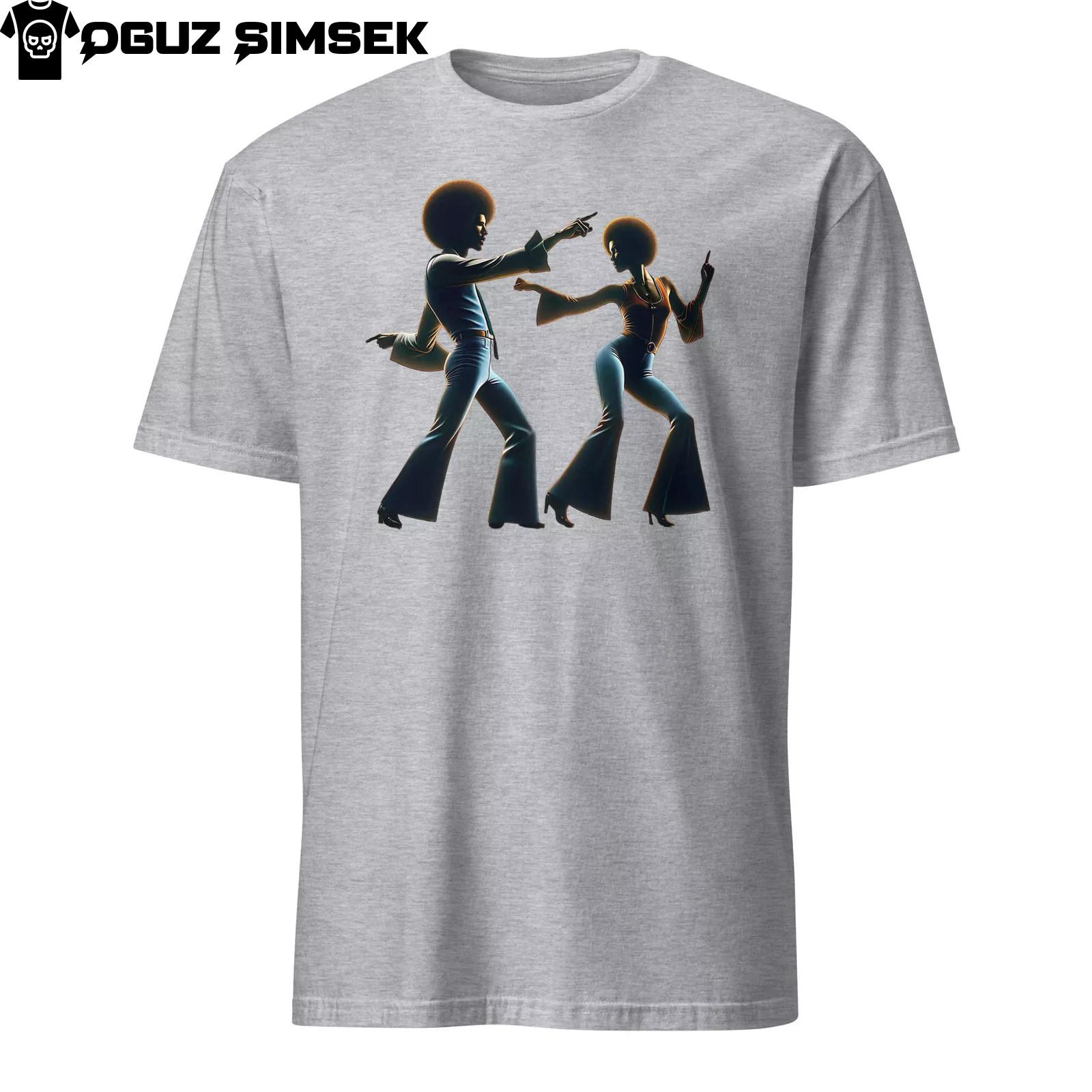 Retro Disco Funk Unisex T-Shirt Mens Womens Tees Top | 70s Dance Culture Tee Shirt Unisex T-Shirt Mens Womens Tees Top S