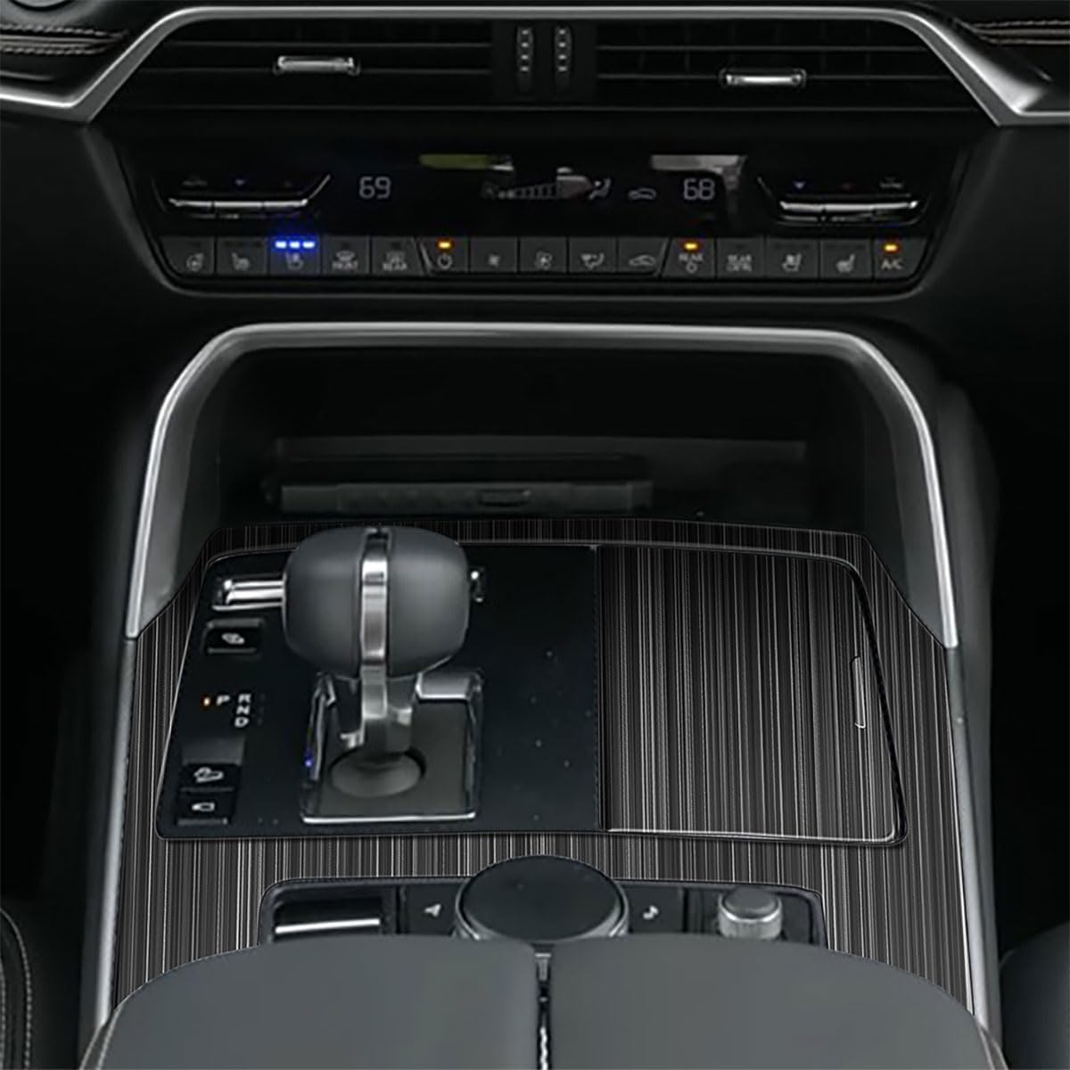 

Автомобильные аксессуары, совместимые с Mazda CX90 CX-90 2024 2025 2026, Накладка на панель переключения передач центральной консоли, Декоративные элементы интерьера, Нержавеющая сталь