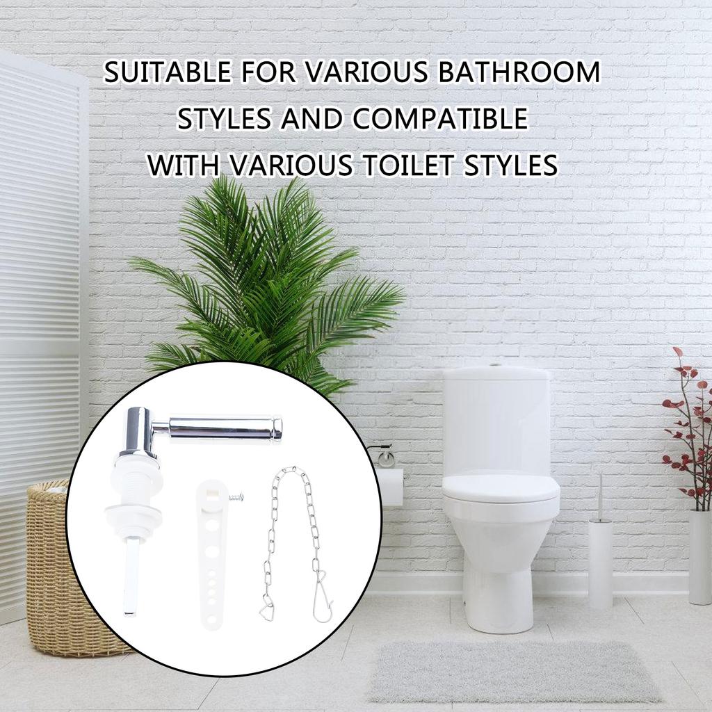 Bathroom Toilet Flush Lever Handle Universals Flush Handles Toilet Handle Heavy Duty Toilet Tank Flushers Handle