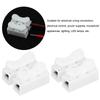 200PCS 10A Press Terminal Connectors 250V Quick Connector Cable Clamp  For Automotive