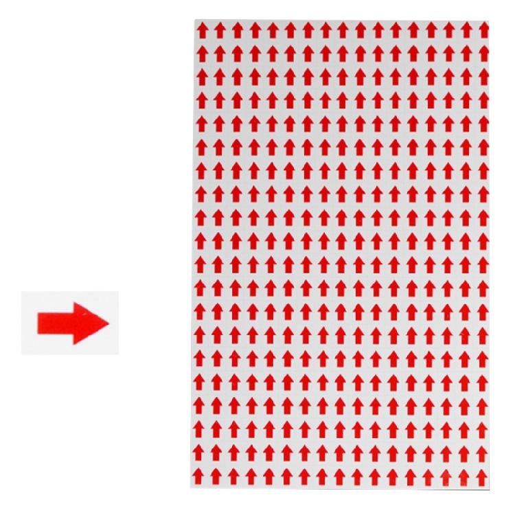 

60 Sheets/Pack Arrows Labels Small Arrows Stickers Arrows Labels Stickers Color Coding Sign Decals 1