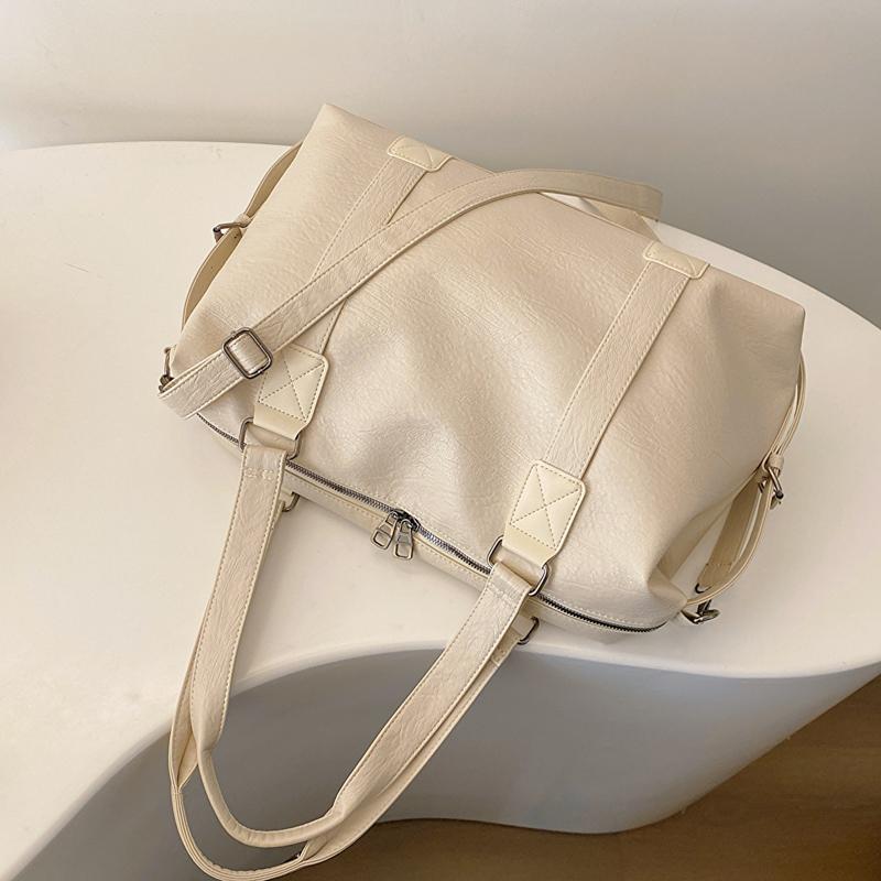 Minimalist Women's Handbag,soft PU Leather Material,large Capacity,solid Color,crossbody Bag,suitable for Travel and Shopping,fashionable Shoulder Bag