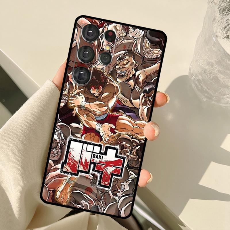 BAKI Hanma Yujiro Anime For Samsung Galaxy S22 Ultra S21 S20 FE S8 S9 S10 Note 10 Plus Note 20 Ultra Phone Case