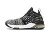 Nike LeBron 17 Black White (GS)
